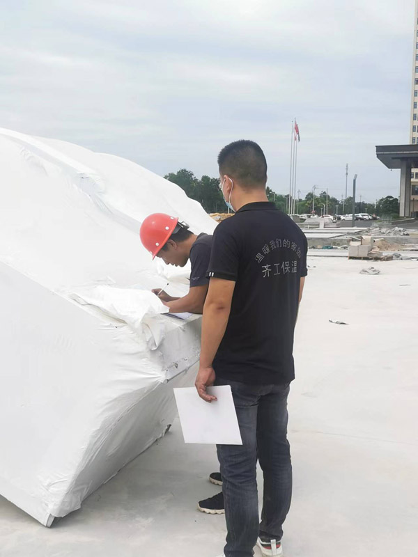 塑化板驗貨現場